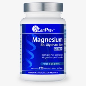 Magnesium Bis-Glycinate 200 Gentle by Can Prev